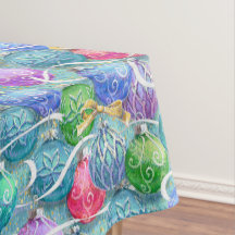 Navidades festivos Tablecloth