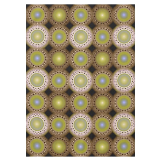 Mantel Navidades fractales (Anverso)