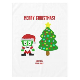 Mantel Navidades FrankenCheese Tablecloth