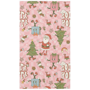 Mantel navidades groovy santa funky de los años 1960