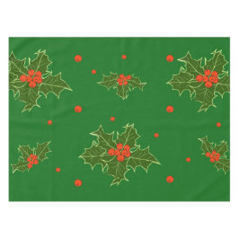 Mantel Navidades Holly Red Berries