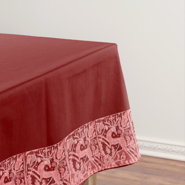 Mantel Navidades Lace de renos 60" x 84" (In Situ)