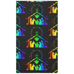 Mantel navidades lgbtq gay manger