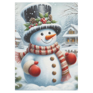 Mantel Navidades lindos, vintage/caprichosos/snowman inve
