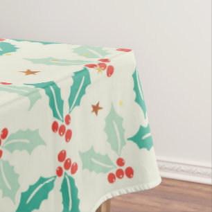 Mantel Navidades Mistletoe Rojo Y Verde