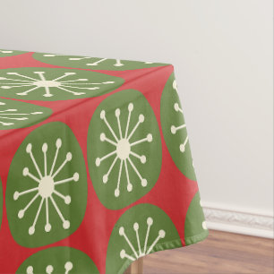 Mantel Navidades modernos de mediados del siglo XX puntos