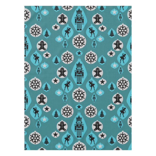 Mantel Navidades Nutcracker Baubles (Anverso)