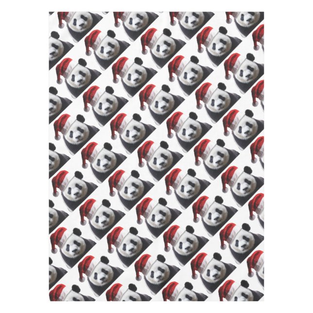 Mantel Navidades Panda Bear (Anverso)