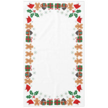 Navidades Personalizado Cotton Tablecloth, 60"x104