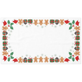 Mantel Navidades Personalizado Cotton Tablecloth, 60"x104