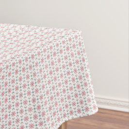 Mantel Navidades Pixel Snowflakes Tablecloth