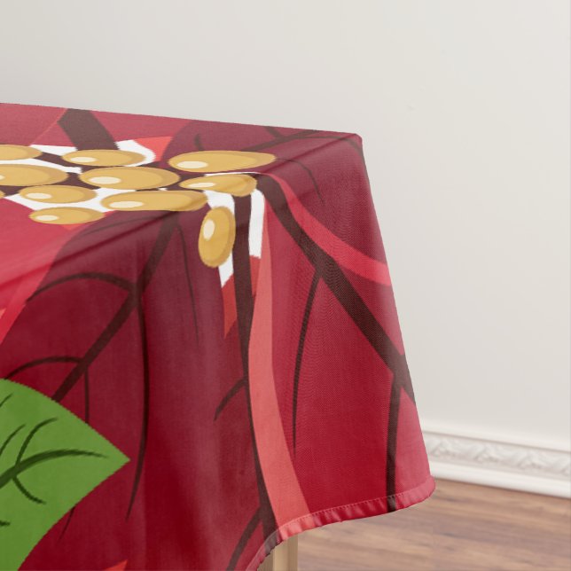 Mantel Navidades Poinsettia (In Situ)