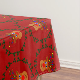Mantel Navidades: Reindeer Tablecloth