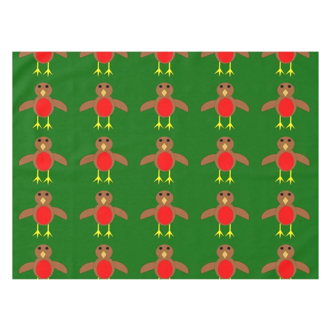 Mantel Navidades Robin Tablecloth (Frente (Horizontal))