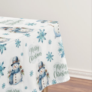 Mantel Navidades Ropa de mesa de Snowman