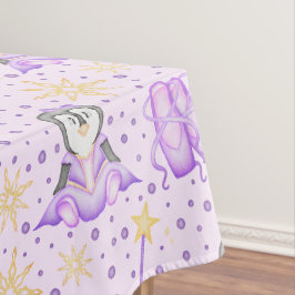 Mantel Navidades rosados cúrcuitos Pingüino de Azúcar