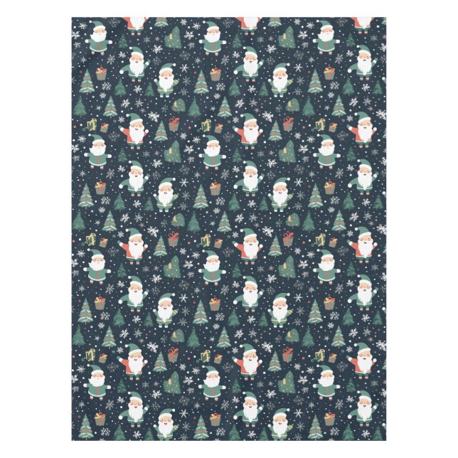 Mantel Navidades Santa (Anverso)