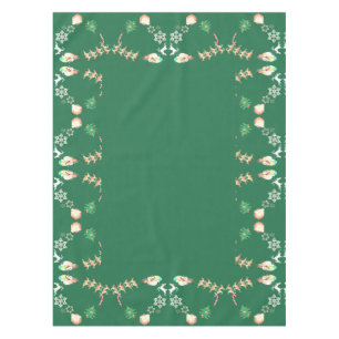 Mantel Navidades Santa y Tablecloth de renos