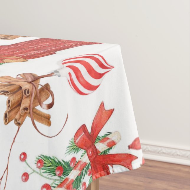 Mantel Navidades Scents Cinnamon and Peppermint Pattern (In Situ)