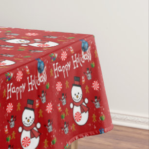 Mantel Navidades Tablecloth, Felices Fiestas