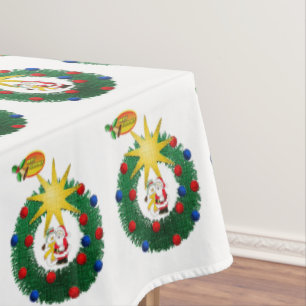 Mantel Navidades Tablecloth, Feliz Navidad