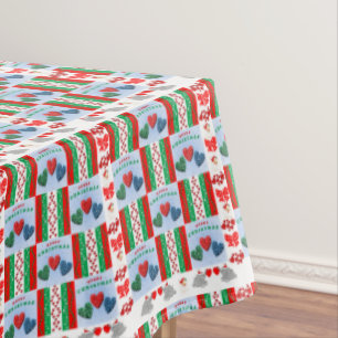 Mantel Navidades Tablecloth, Feliz Navidad