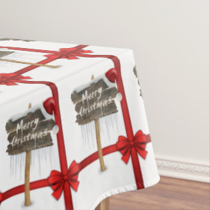 Mantel Navidades Tablecloth, Feliz Navidad