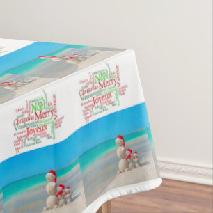 Mantel Navidades Tablecloth, Feliz Navidad