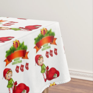 Mantel Navidades Tablecloth, Feliz Navidad