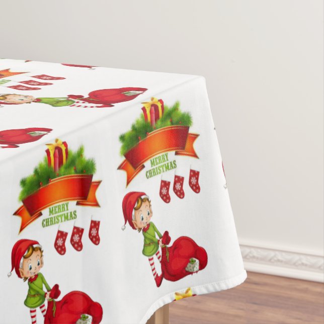 Mantel Navidades Tablecloth, Feliz Navidad (In Situ)