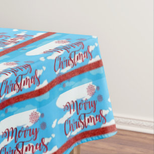 Mantel Navidades Tablecloth, Feliz Navidad