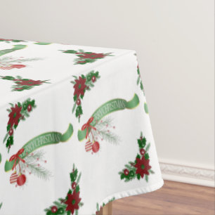 Mantel Navidades Tablecloth, Feliz Navidad