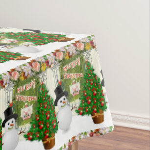 Mantel Navidades Tablecloth, Feliz Navidad