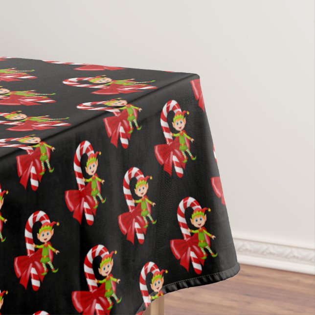 Mantel Navidades Tablecloth, Feliz Navidad, Elf (In Situ)