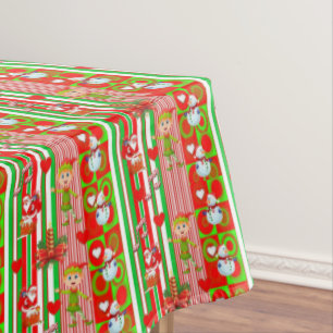 Mantel Navidades Tablecloth, Feliz Navidad, Elf