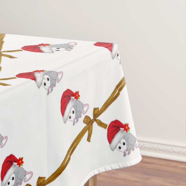 Mantel Navidades Tablecloth, Feliz Navidad Possum (In Situ)
