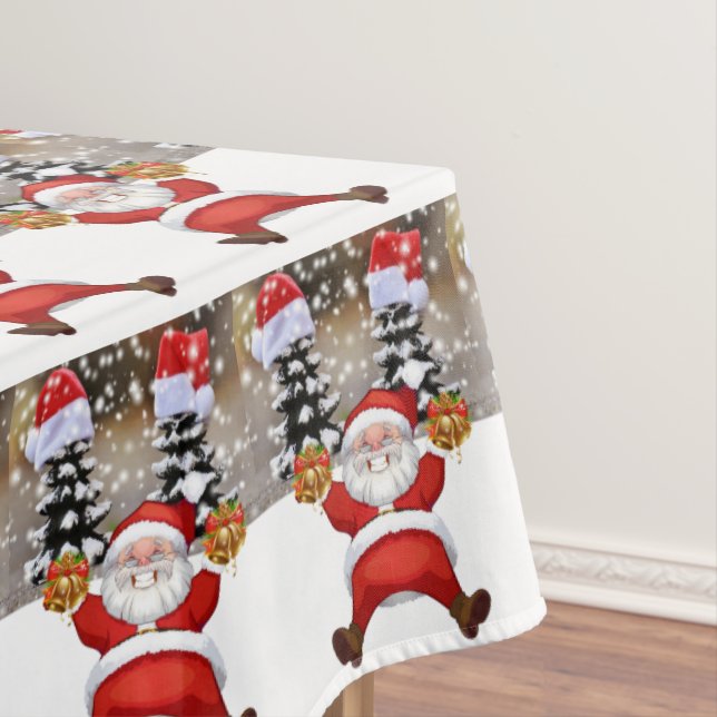 Mantel Navidades Tablecloth, Feliz Navidad, Santa (In Situ)