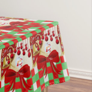 Mantel Navidades Tablecloth, Feliz Navidad, Santa