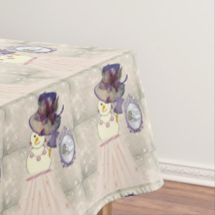 Mantel Navidades Tablecloth, Feliz Navidad, Vintage