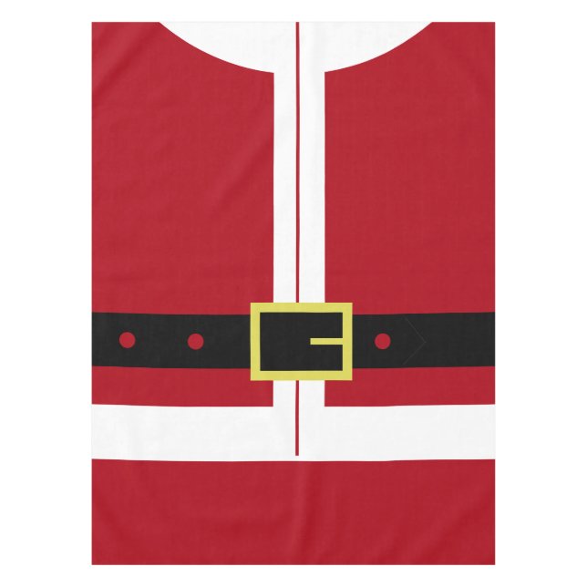 Mantel Navidades Tablecloth Funny Santa Claus Diseño (Anverso)