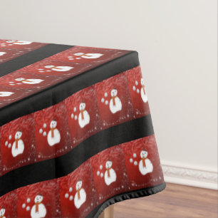 Mantel Navidades Tablecloth, hombre de nieve