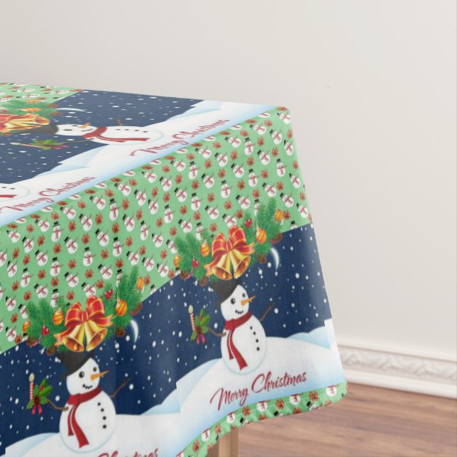 Mantel Navidades Tablecloth, hombre de nieve (In Situ)