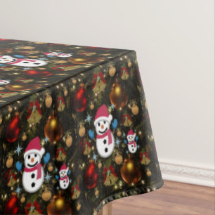 Mantel Navidades Tablecloth, hombre de nieve
