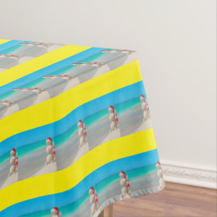 Mantel Navidades Tablecloth, hombre de nieve