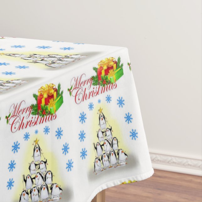 Mantel Navidades Tablecloth, Pingüino (In Situ)