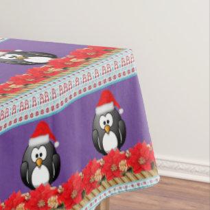 Mantel Navidades Tablecloth, Pingüino