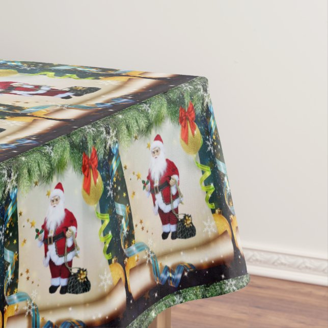 Mantel Navidades Tablecloth, Santa (In Situ)