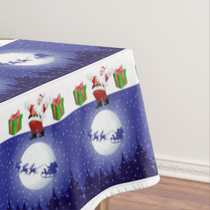 Mantel Navidades Tablecloth, Santa