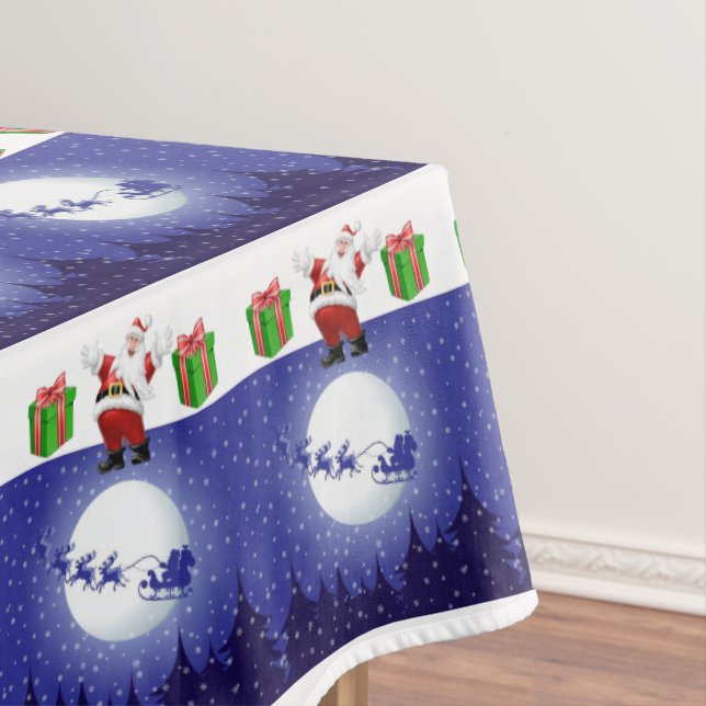 Mantel Navidades Tablecloth, Santa (In Situ)