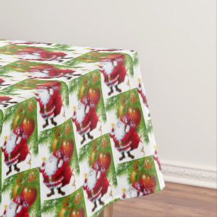 Mantel Navidades Tablecloth, Santa